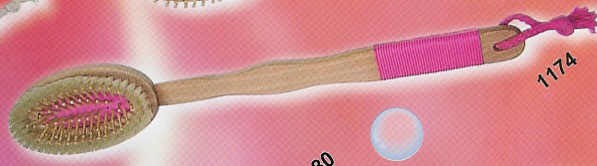  Wooden Bath Brush (Brosse bain en bois)