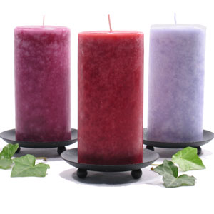  Scented Piller Candles (Ароматические свечи Пиллера)