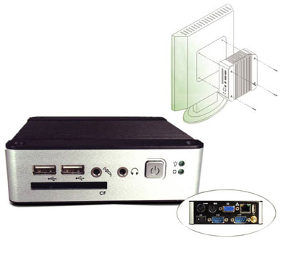 Fanless Thin Client, VESA PC, Mini-PC (Ge-2300) (Fanless Thin Client, VESA PC, Mini-PC (Ge-2300))