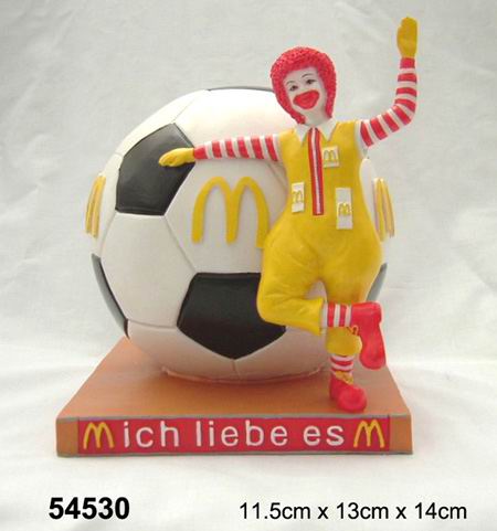  Football Money Box, Mc Donald Coin Box ( Football Money Box, Mc Donald Coin Box)