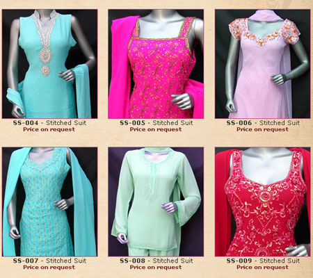 Indian Dresses (Robes indiennes)