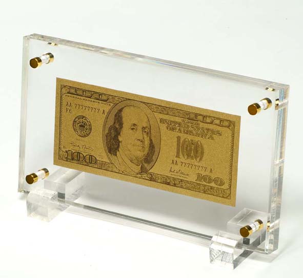 999.9 Pure Gold Banknote