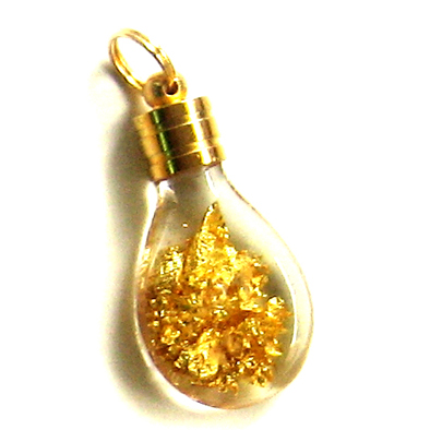  Gold Leaf Pendant ( Gold Leaf Pendant)