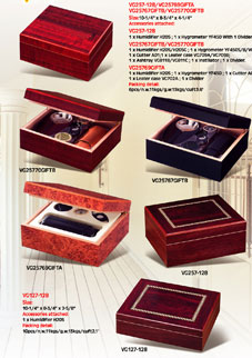  Cigar Humidor Gift Set Package
