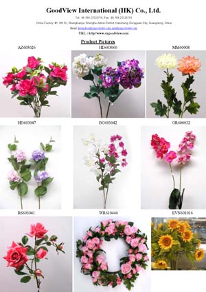  Artificial Flowers