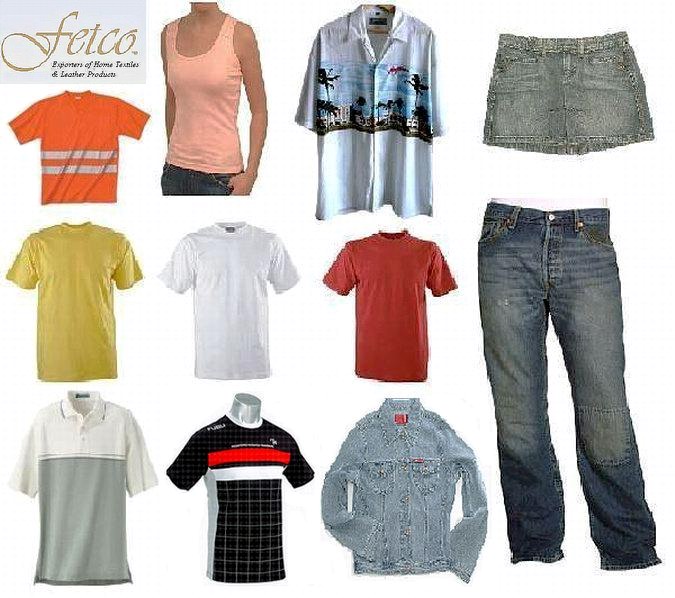  Garments (Jeans, Skirts, T -Shirts) (Одежда (джинсы, юбки, майки))