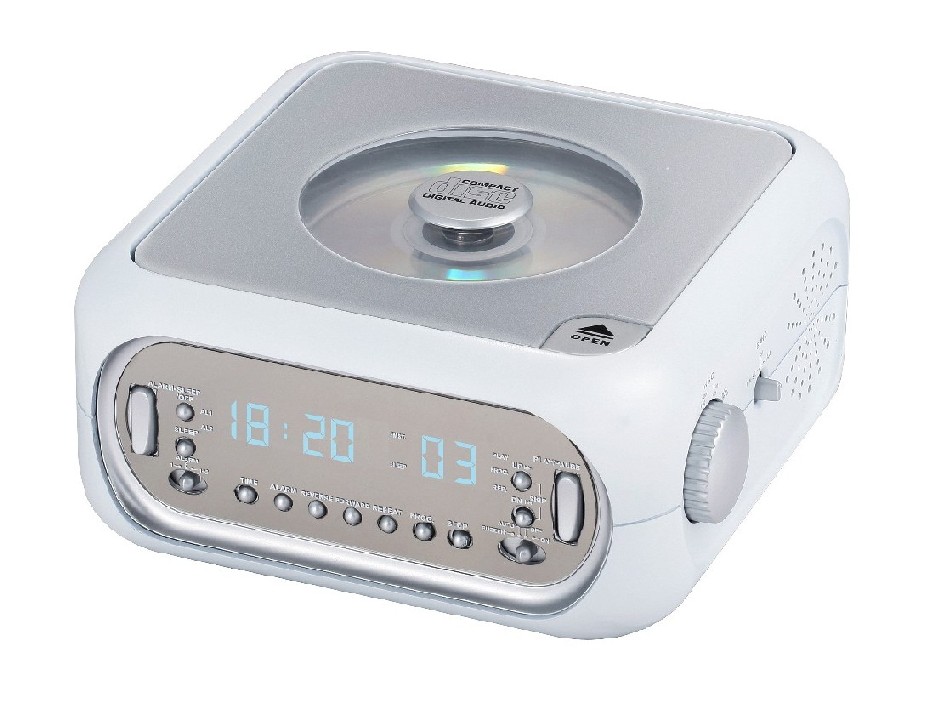  CD Player With Dual Alarm (Lecteur CD avec double alarme)