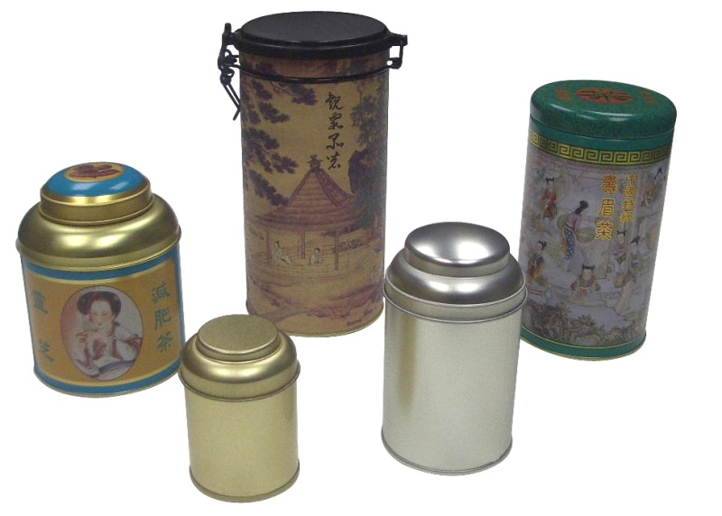  Tea Tin with Dome Lid / Air-tight tin (Teedose mit Dome Lid / Luftdichte Zinn)