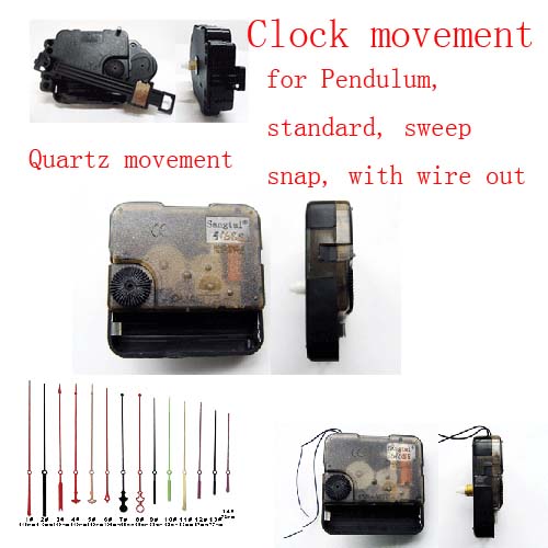  Clock Movement And Hands (Horloge Mouvement et Mains)