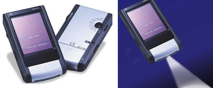  Solar Radio With LED Torch