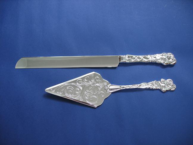  Silver Wedding Cake Knife & Server (Серебряная свадьба Нож & Server)