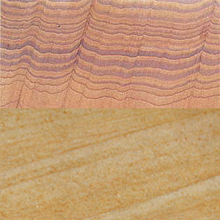 Rainbow Teakwood Sandstone Slabs & Tiles (Rainbow Teakholz Sandsteinplatten und Fliesen)
