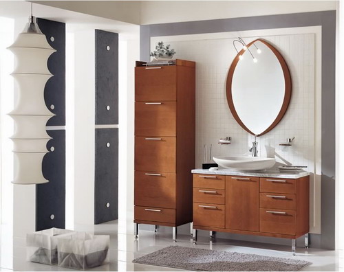  Bathroom Cabinet With Basin (Ванная кабинет с бассейнами)