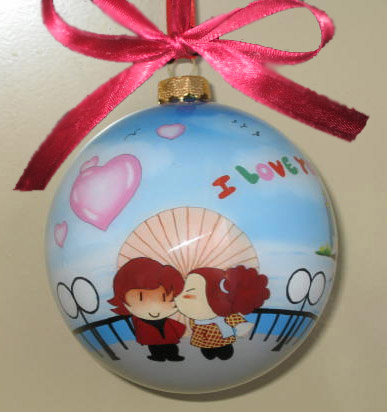  Glass Ornament