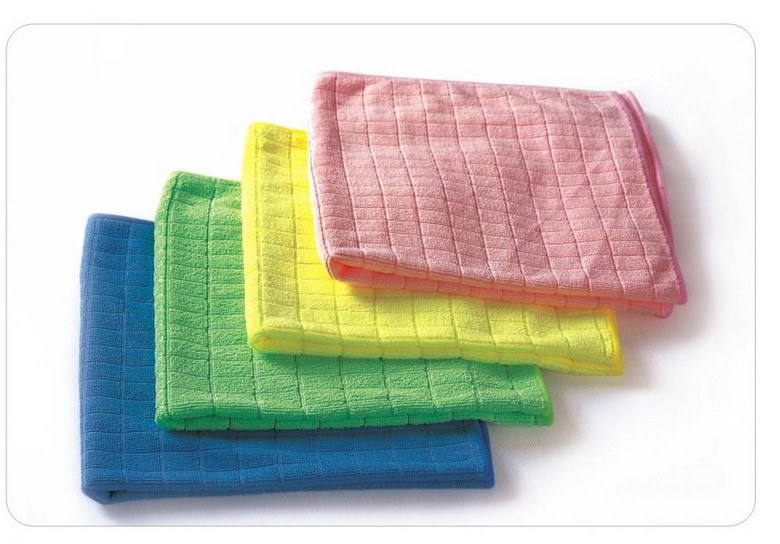  Lattice Weft Knitted Microfiber Towel ( Lattice Weft Knitted Microfiber Towel)