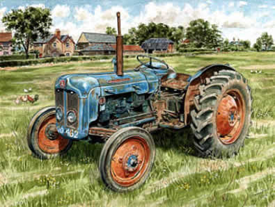  Oil Painting (Classical Car) (Peinture à l`huile (Classique Car))