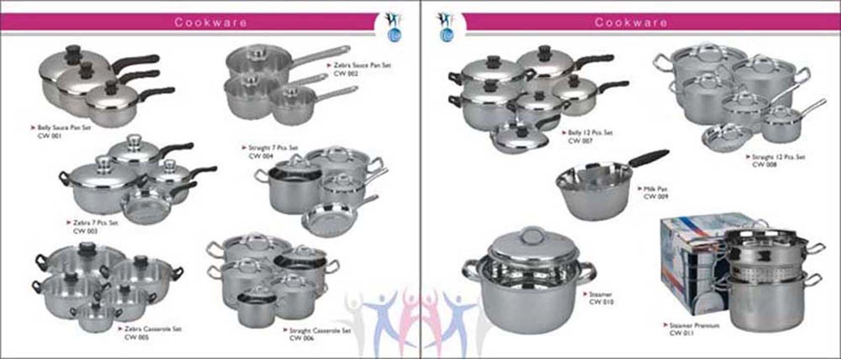  Capsulated & Regular Cookware (Casseroles & Capsulated ordinaire)
