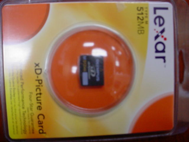  Lexar / Retail Packing / 512MB XD CARD ( Lexar / Retail Packing / 512MB XD CARD)