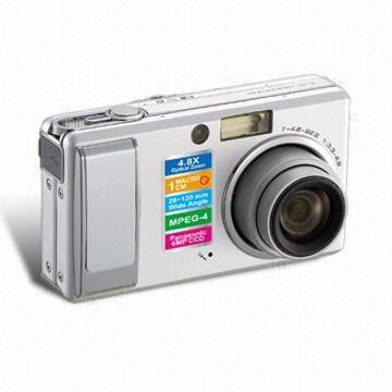 6.3MP Panasonic CCD-Digitalkamera mit Titanium Metallgehäuse (6.3MP Panasonic CCD-Digitalkamera mit Titanium Metallgehäuse)