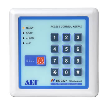  Weatherproof Back-Lit Digital Access Control Keypad Dk-9827 ( Weatherproof Back-Lit Digital Access Control Keypad Dk-9827)