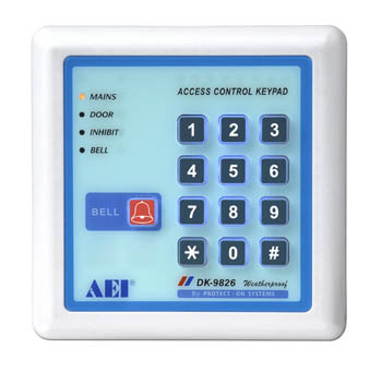  Weatherproof, Back-Lit Digital Access Control Keypad Dk-9826 ( Weatherproof, Back-Lit Digital Access Control Keypad Dk-9826)