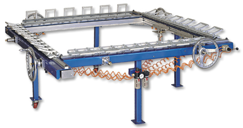  Pneumatic Screen Stretching Machine ( Pneumatic Screen Stretching Machine)