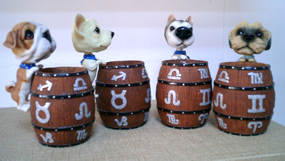 Bobble Head Cute Dog, Souvenir, Resin Craft, Gift (Bobble глава Cute Dog, Сувениры, смола Craft, подарки)