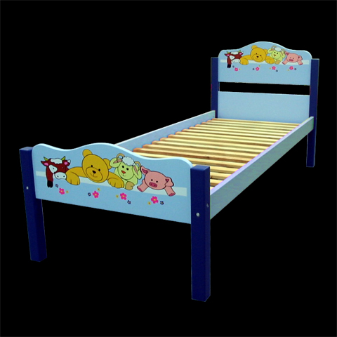  Animal Blue Bed ( Animal Blue Bed)