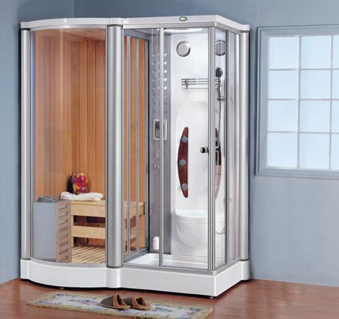  2-In-1 Steam Room, Sauna Room (2-В  паровой баней, сауной номеров)