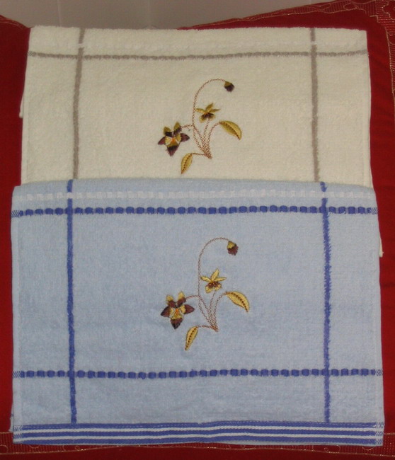 Embroidered Towel