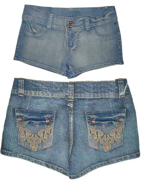  Women Fashion Stretch Denim Shorts (Women Fashion Stretch Denim Shorts)