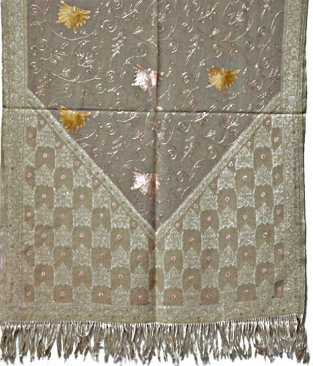  Viscose Embroidered Shawl