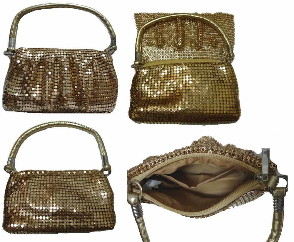  Ladies Fashion Sequin Mesh Evening Handbags (Fashion Style)