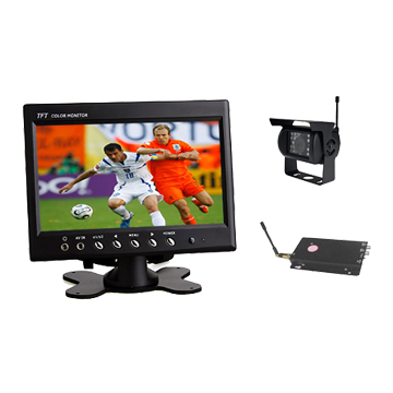  7 TFT- LCD Wireless Camera Car Or Truck Rear View System