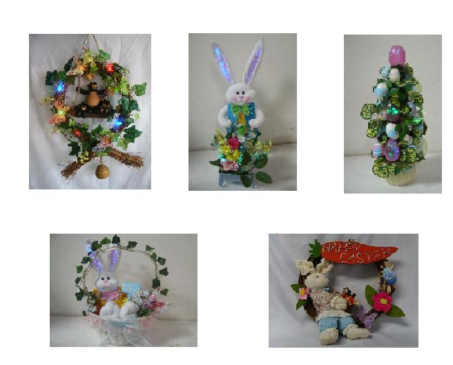  Fiber Optical Rabbits For Easter Decoration-Ewg2305026 (Волоконно оптический кроликов на Пасхальные украшения-Ewg2305026)