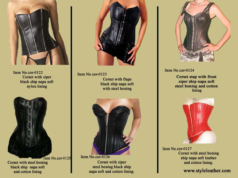  Leather Corset ( Leather Corset)