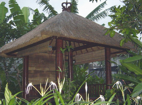  Eco-Wooden Gazebo (Eco-Abri de jardin en bois)