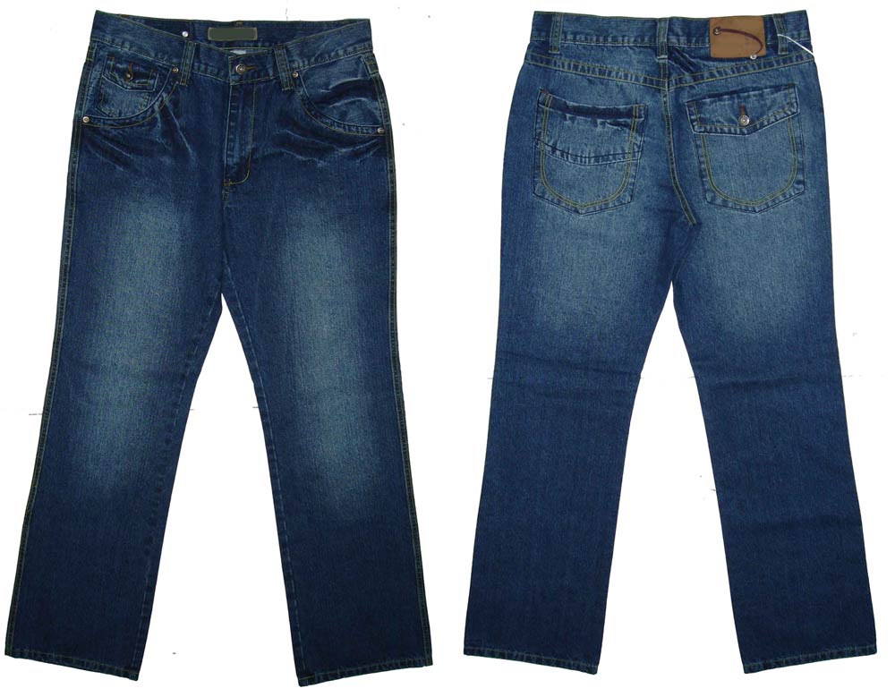  Stock Men Fashion 5 Pocket Denim Jeans (Фондовый мужчин мода 5 Pocket джинсы)