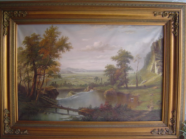 Klassische Landschaft Ölgemälde (Klassische Landschaft Ölgemälde)