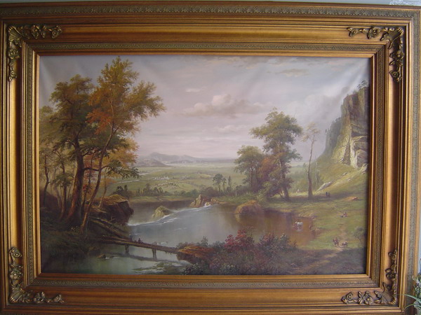  Classical Landscape Oil Painting ( Classical Landscape Oil Painting)