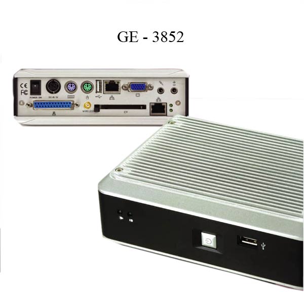  Fanless Thin Client, Mini PC (Ge-3852)