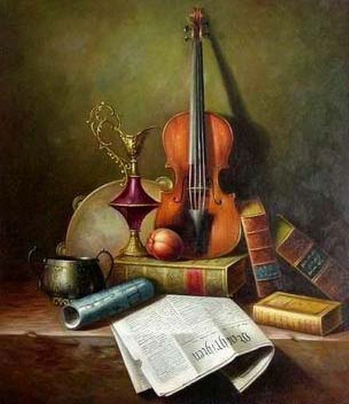 Classical Still Life Oil Paintings ( Classical Still Life Oil Paintings)