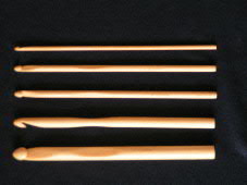  Bamboo Crochet Hooks