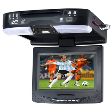  9. 2 / 10. 2 / 10. 4 Inch Revolving Roof Mounted Car DVD Player