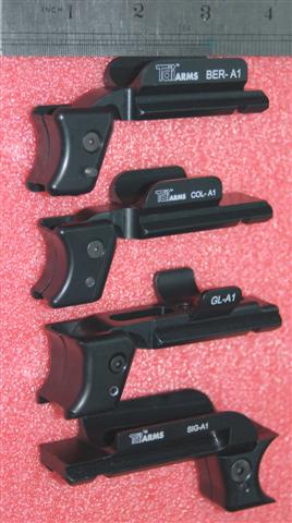  Pistol Picatinny Rail Mount Adaptors (Пистолет Picatinny шины Адаптеры)