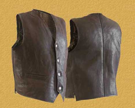  Leather Vest (Veste en cuir)