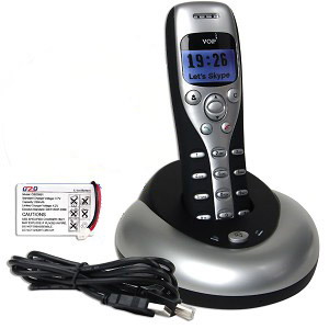 Wireless Skype-Telefon mit Standfuß (Wireless Skype-Telefon mit Standfuß)