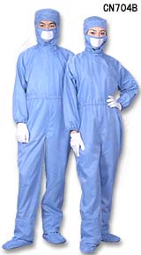  Cn704b Anti-Static Cleanroom Coverall ( Cn704b Anti-Static Cleanroom Coverall)