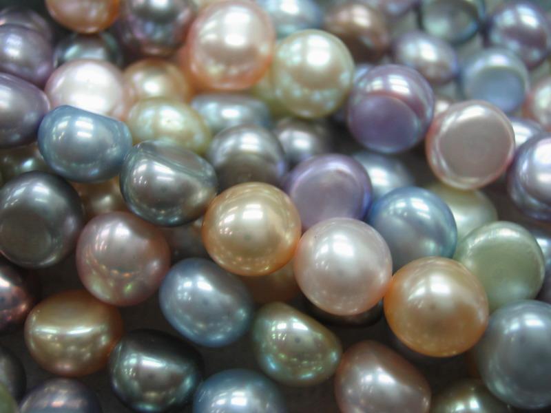  Mixed Dyed Color Pearl Strand (Смешанные крашеный цвет Pearl Strand)