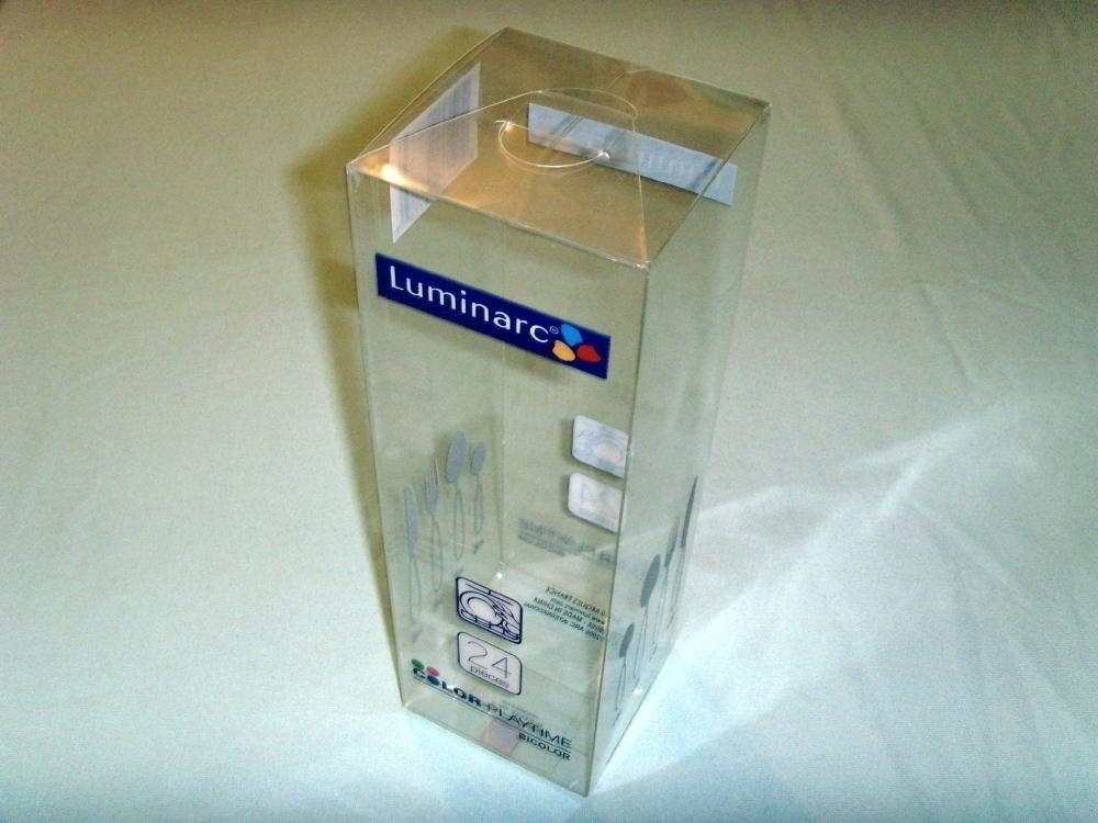  Transparent PET Packaging Box For Tablewares ( Transparent PET Packaging Box For Tablewares)